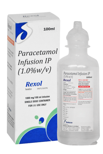 paracetamol infusion